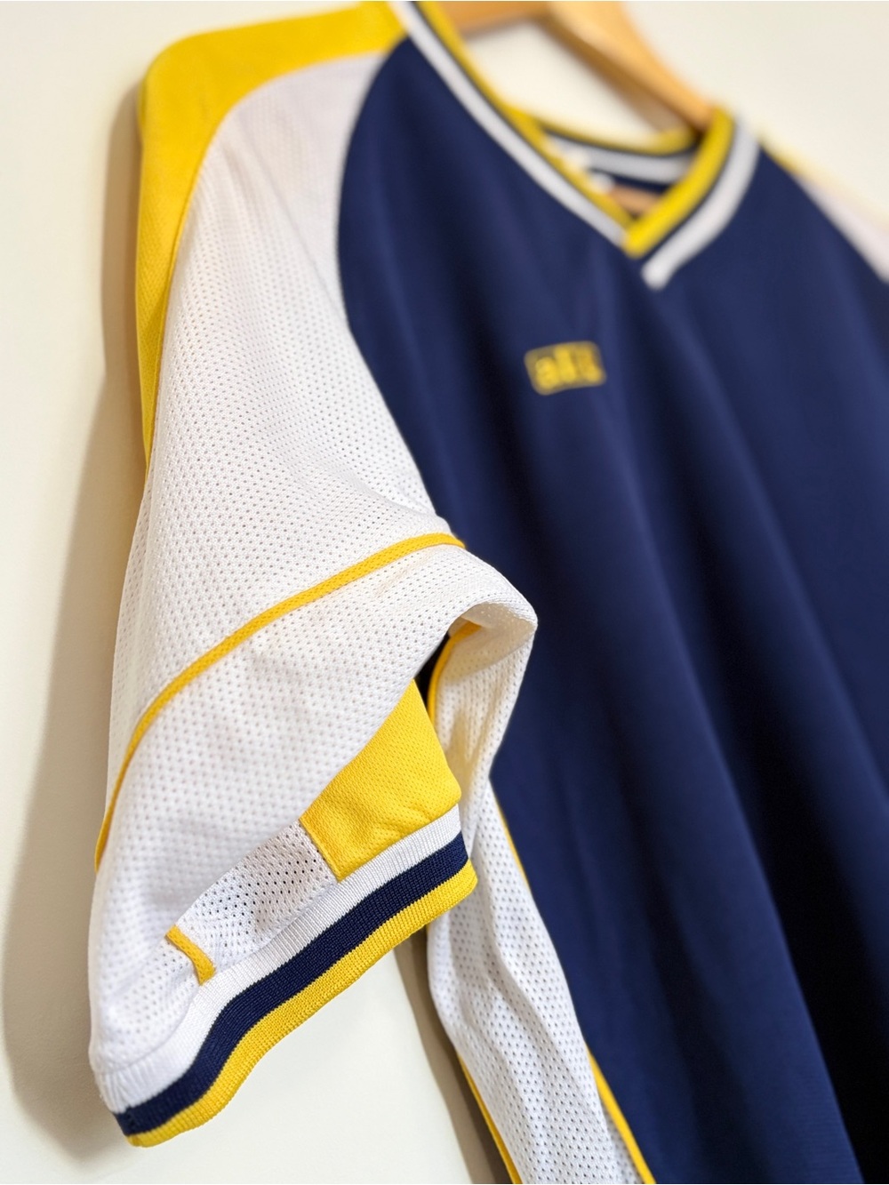 Vintage Alit Colorblock Mesh Detail Basketball Jersey - Size 2XL